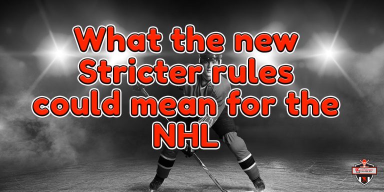 What the new Stricter rules could mean for the NHL